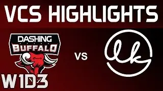 DBL vs LK Highlights ALL Games VCS M&ugrave;a Xu&acirc;n 2020 Dashing Buffalo vs Lowkey Esports by Onivia