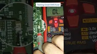 HOW TO TEST SMD FUSE #shorts #short #shortvideo #viral #trending #tutorial