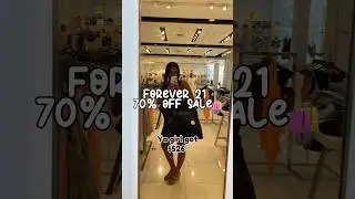 Forever 21 Mega Sale in Panama City with 70% Off Storewide Deals!