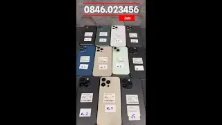 Thanh L&yacute; l Sale iPhone Cũ Từ iPhone 11 Đến 14 ProMax l Chỉ từ 4 CỦ