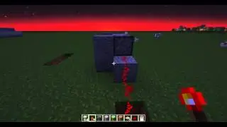 Minecraft Redstone : Pistont&uuml;r (leicht)