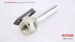 0174-AGL10UPR REAR CALIPER SLIDE PIN FOR TOYOTA