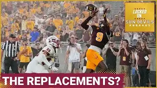 Who will step up at wide receiver and tight end for Arizona State Sun Devils football in 2024?
