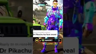 Dr Pikachu Face Reveal #shorts #DrPikachu #Pikachu