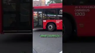 Other country bus vs nepal bus. 😱#shorts #bus