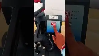 How To Set Time & Temperature Of Sublimation Machine #tshirt #printingtechnique #wholesale