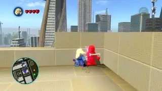 LEGO MARVEL Super Heroes - Invisible Woman Kills Sandman Goon (1080p)