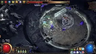 Ice Nova of Frostbolts Hierophant Vs Uber Uber Elder Deathless [3.25]