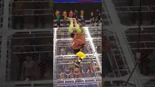 Suplex Side Slam (Lawler) through the cell #wwe2k22 #hellinacell #gaming #gamingshorts #wrestling