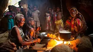 Cave Life Cooking: How This Family Prepares Meals in a Stone House