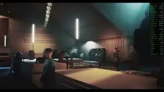 Dune Awakening Character Creator & Benchmark Mode FSR Balanced + AA on RX Vega 56