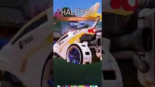 All Painted wheels 'HALCYON' Rocket League