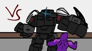 Revenant alpha VS Ares [stop motion animation]