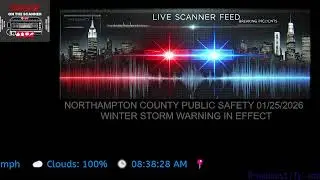 🔴 LIVE (01/24/26) Public Safety Scanner