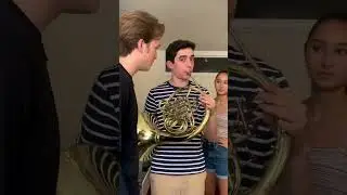 Можно нам сыграть на валторне!? 🤔😂 #шорты