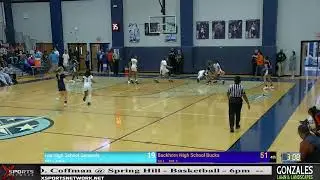 Lee High School vs Buckhorn High School- Men's Basketball- Presented by Bank Independent