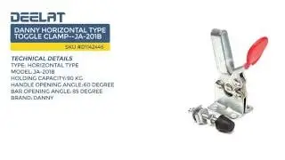 Danny Horizontal Type Toggle Clamp--JA-201B