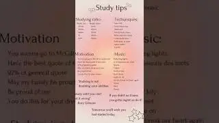 Best study tips that really helps you