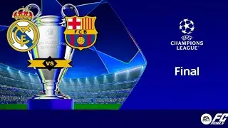 Real Madrid Vs Barcelona | UEFA Champions League | Final | FC Mobile 25 | Gameplay | Dream Final |