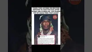 Young Thug Told His Brother to Take the Plea After Gunna&rsquo;s Shocking Move! #youngthugger #gunna