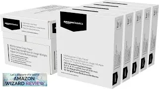 Amazon Basics Multipurpose Copy Printer Paper 8.5