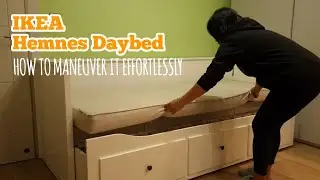 🟠 Easy Way to Convert IKEA HEMNES DAY BED  from Double to Single Bed or Vice Versa 😃 JnC CORNER
