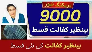BISP New Portal 9000 Check Online || Ehsaas Program - Benazir Kafalat PMT Score Check - 8171
