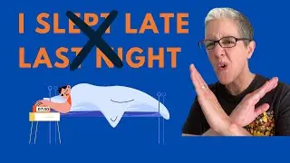 Common Mistake: 'I Slept Late' vs. 'I Stayed Up Late' (+ What 'Sleep In' Means!)🌙💤🛏️