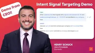 How to Automate Intent Signal Targeting: ZoomInfo Workflow Demo with CEO
