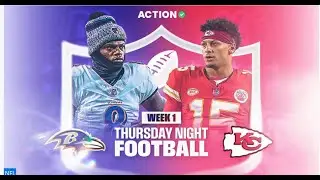 RAVENS VS CHIEFS 2024 WEEK 1 LIVE REACTION|JDI Gaming