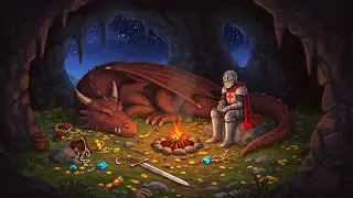 Sleep peacefully...the dragon watches over you