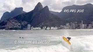 SURFE: Wiggolly Dantas testa pranchas no Arpoador