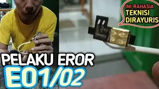 TERMISTOR KODE EROR 01/02 || TANPA GANTI.! Cukup Lakukan..!??