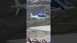 Kedarnath main helicopter kaise landing krta hain #kedarnath #shrots #reels #helicopter #price