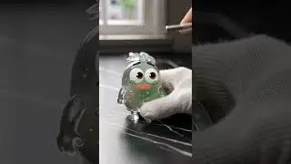 Jelly Avatar Sliced&mdash;ASMR Foam Reveal 🍃🔪 #OddlySatisfying #ASMRCutting #MacroTextures #SatisfyingS