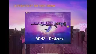 ULTRAVIOLET MYTHIC DRAW | AK-47-RADIANCE | CODM | CODMOBILE