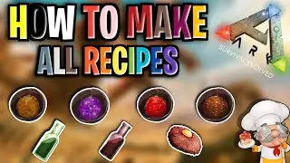 🔥I BECOME A MASTER CHEF 🧑&zwj;🍳 IN ARK MOBILE | How To Make All Recipe | @SparkY_isLive #arkmobile