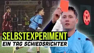 ICH WERDE SCHIEDSRICHTER F&Uuml;R EINEN TAG 😳 SELBSTEXPERIMENT 01