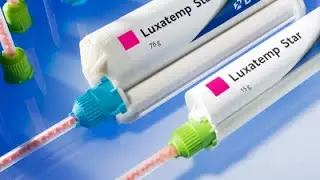 Esthetic, break resistant temporaries with DMG's Luxatemp Star