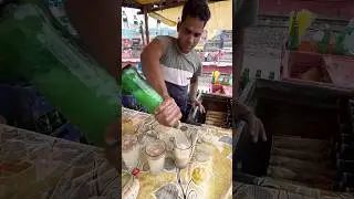 Refreshing Rocket Lemon Soda in Kolkata India -Indian Street Food