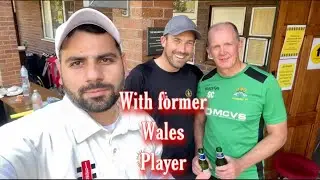 How I Meet former cricketer of wales|gory speaking Urdu| Cricket match Vlog|desi in Uk|Hammad bajwa