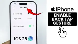 [iOS 26] How to Enable & Use Back Tap Gesture on iPhone