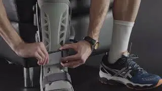 How to fit the Aircast AirSelect Standard Walking Boot Walker Fitting Guide