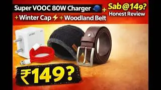 Budget Blast! 💣 Super VOOC RoarX 80W Charger + Winter Cap + Woodland Belt @149