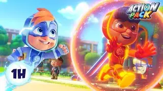 Superhero Tag Play Time⚡🦸&zwj;♂ Action Pack Kids Cartoons | Fun Cartoons | Compilation