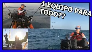 🔥PESCA en KAYAK | EQUIPO de PESCA POLIVALENTE🔥