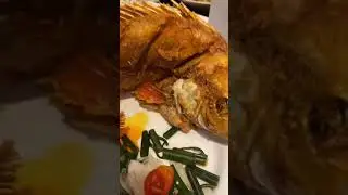 Crispy Red Snapper at Restaurant