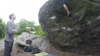 Central Park Bouldering - Worthless Boulder - Boomboxer V6 Dyno Beta