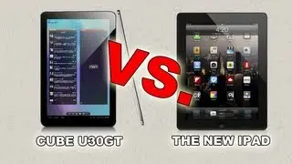 Cube u30gt против ipad 3 (New ipad). Тест производительности.