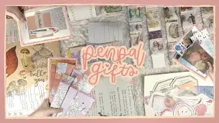 ☆ my penpals spoiled me (again) ✧ opening penpal stationery gifts ☆